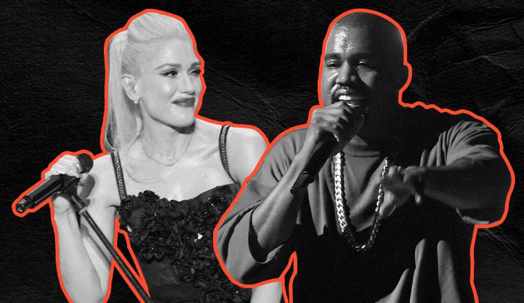 Picture of Gwen Stefani and Kanye West